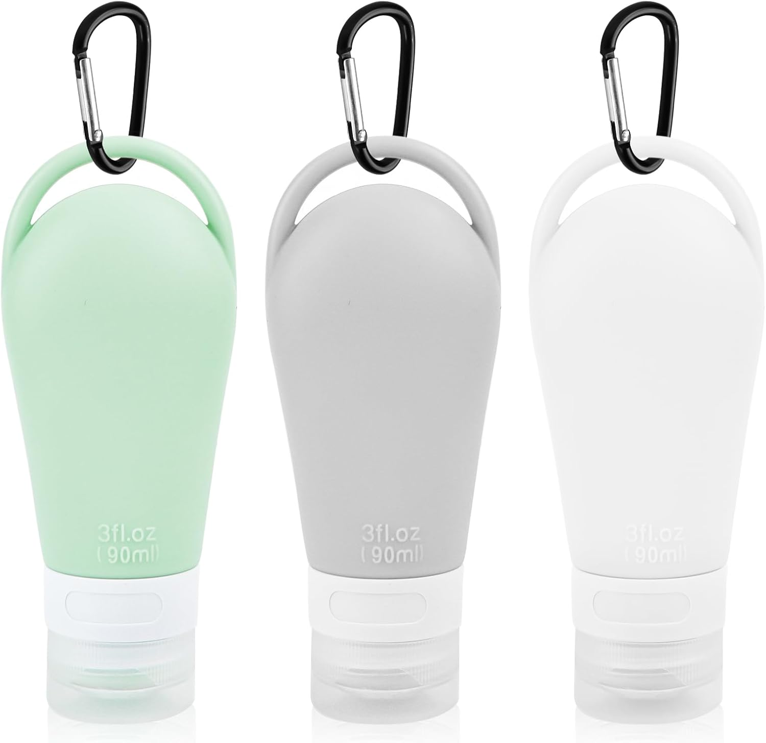 Dog Food Tube - Food Tube for Filling Dog | Fillable Tubes for Dogs with Carabiner | Silicone Travel Bottles for Dog Training as a Reward | Pet Outdoor image number 2