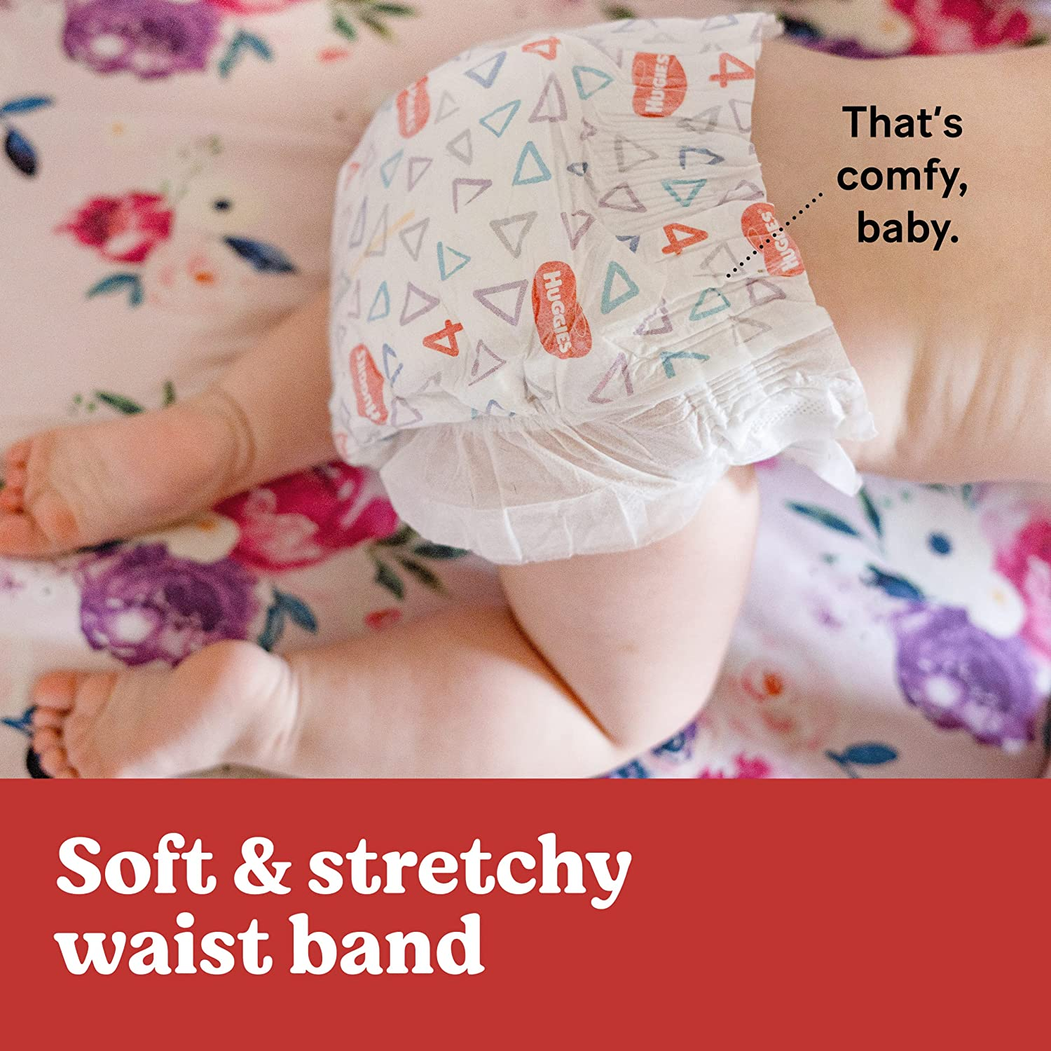 Huggies Essentials Nappies Size 5 (13 - 18Kg) 44 Count image number 1