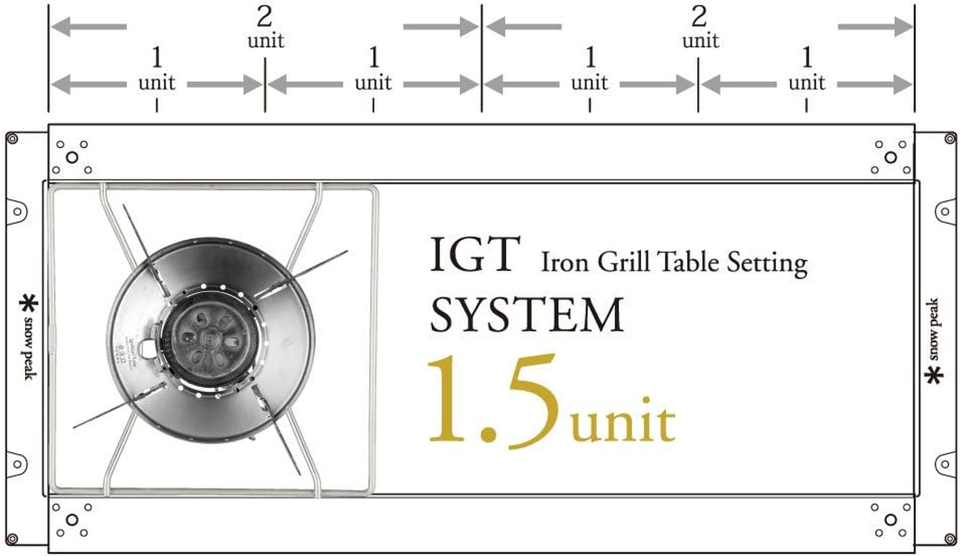 Snow Peak Gigapower Li Stove Joint Kit image number 2