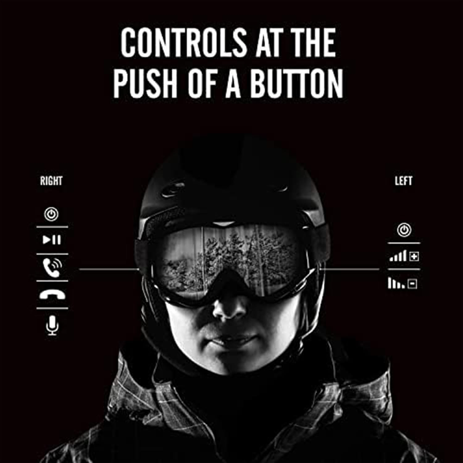 Outdoor Tech - Chips Ultra 2.0 - True Wireless Bluetooth Helmet Speakers for Skiing, Snowboarding Mountain Biking, and Climbing image number 6