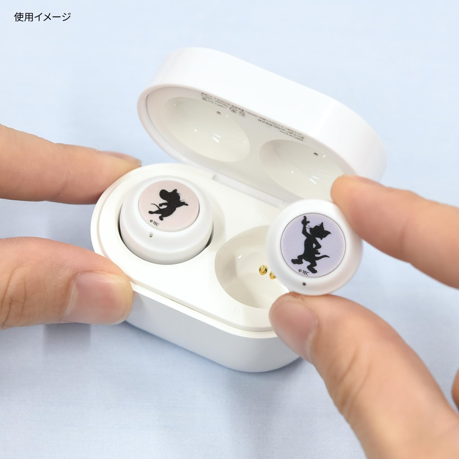 Gourmandise Tom and Jerry TMJ-187A Fully Wireless Stereo Earphones, A-Type