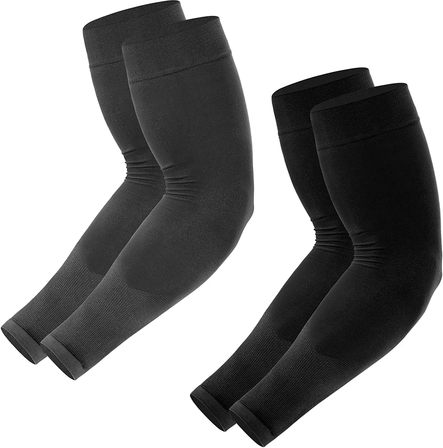 Arm Sleeves for Women Men Youth, Compression UV Sun Protection Sleeves to Cover Arms