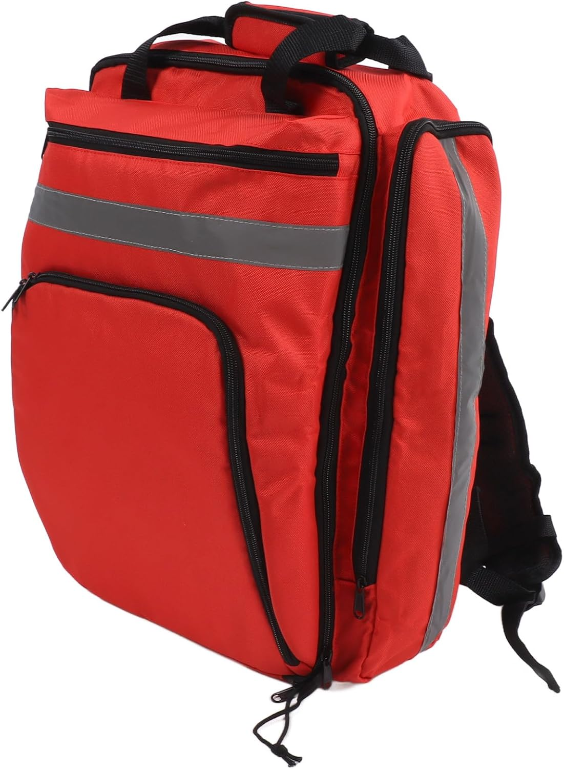 Emergency Bag First Aid Backpack Empty Survival Trauma Bags Multifunctional Large Capacity Waterproof Adjustable Portable Multiple Compartment Bag for Outdoor Earthquake image number 3