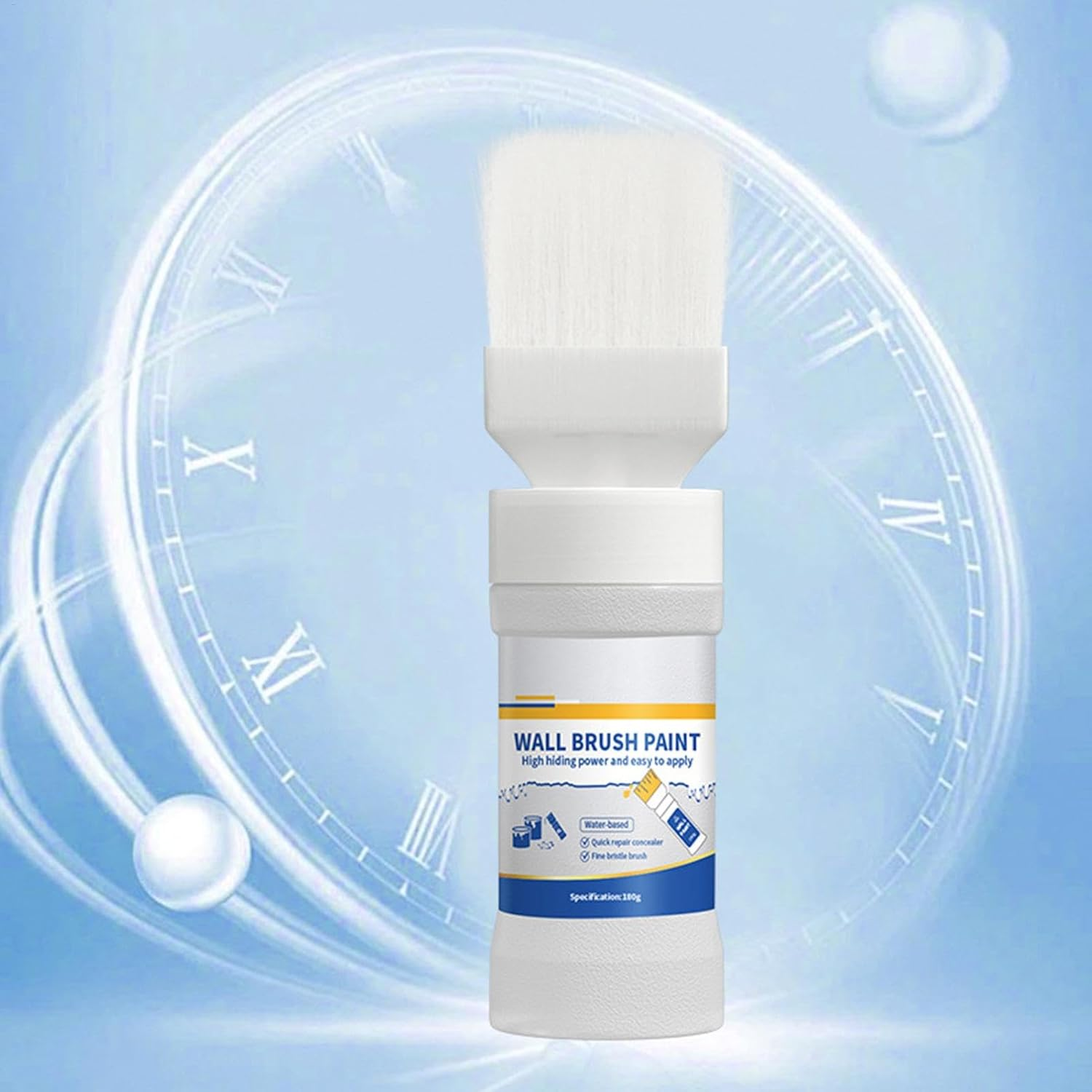 Wall Repair Paste, Safe Wall Paint, Home Wall Repair Kit, White Ceiling Paint, Wall Touch-Up Paint, Wall Painting Paste, Stain Remover Wall Paint, Home Wall Repair Paste, Wall Paint with Brush, Ceilin image number 5