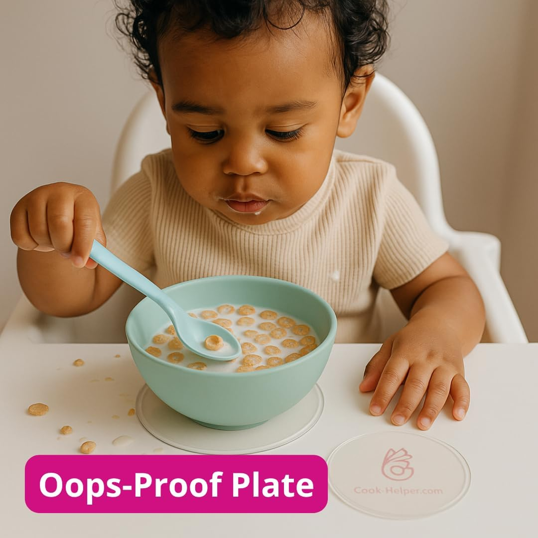 One-Handed Gadget to Secure Any Item, Open Jars & Bottles, Mix Food in a Bowl. Adaptive Equipment for One Hand&mdash;Great Gift Idea for Those with Weak or Injured Hands and Stroke Recovery. 3Pcs X 3.14" image number 6