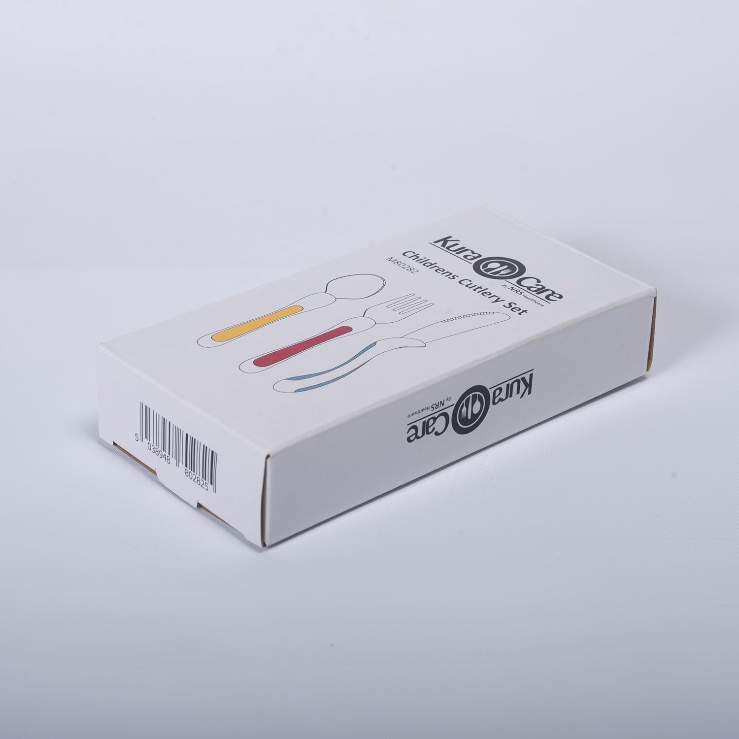 NRS Healthcare M80282 Kura Care Easy Grip Children'S Cutlery - Knife, Fork and Spoon Set