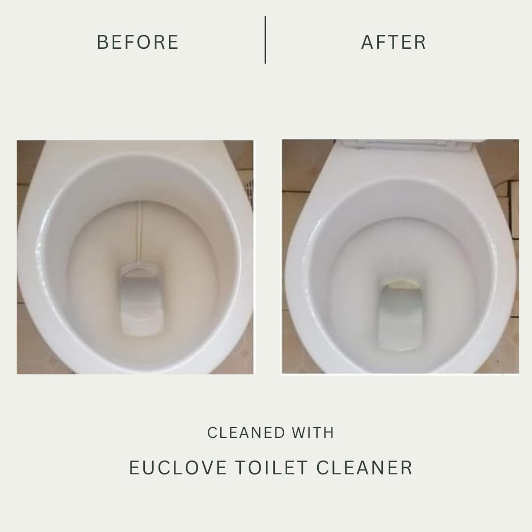 Euclove Natural Toilet Cleaner, 500 Ml image number 5