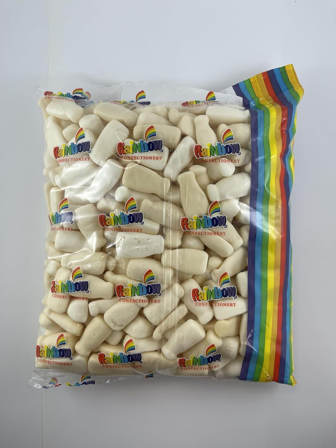 Rainbow Confectionery NZ Milk Bottles 1Kg Bag image number 1