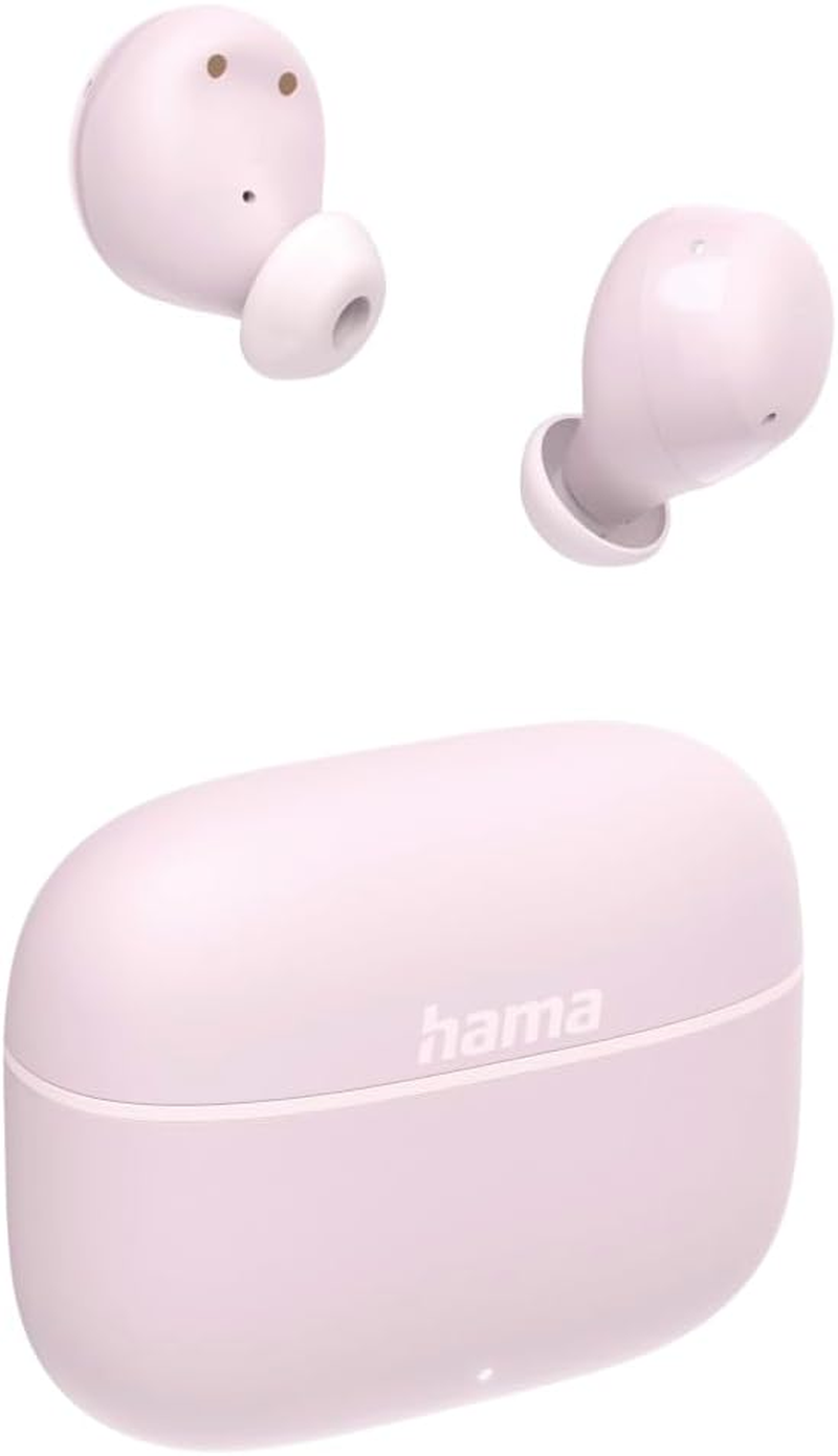 Hama Freedom Buddy II True Wireless Earbuds, ENC, Pink image number 4