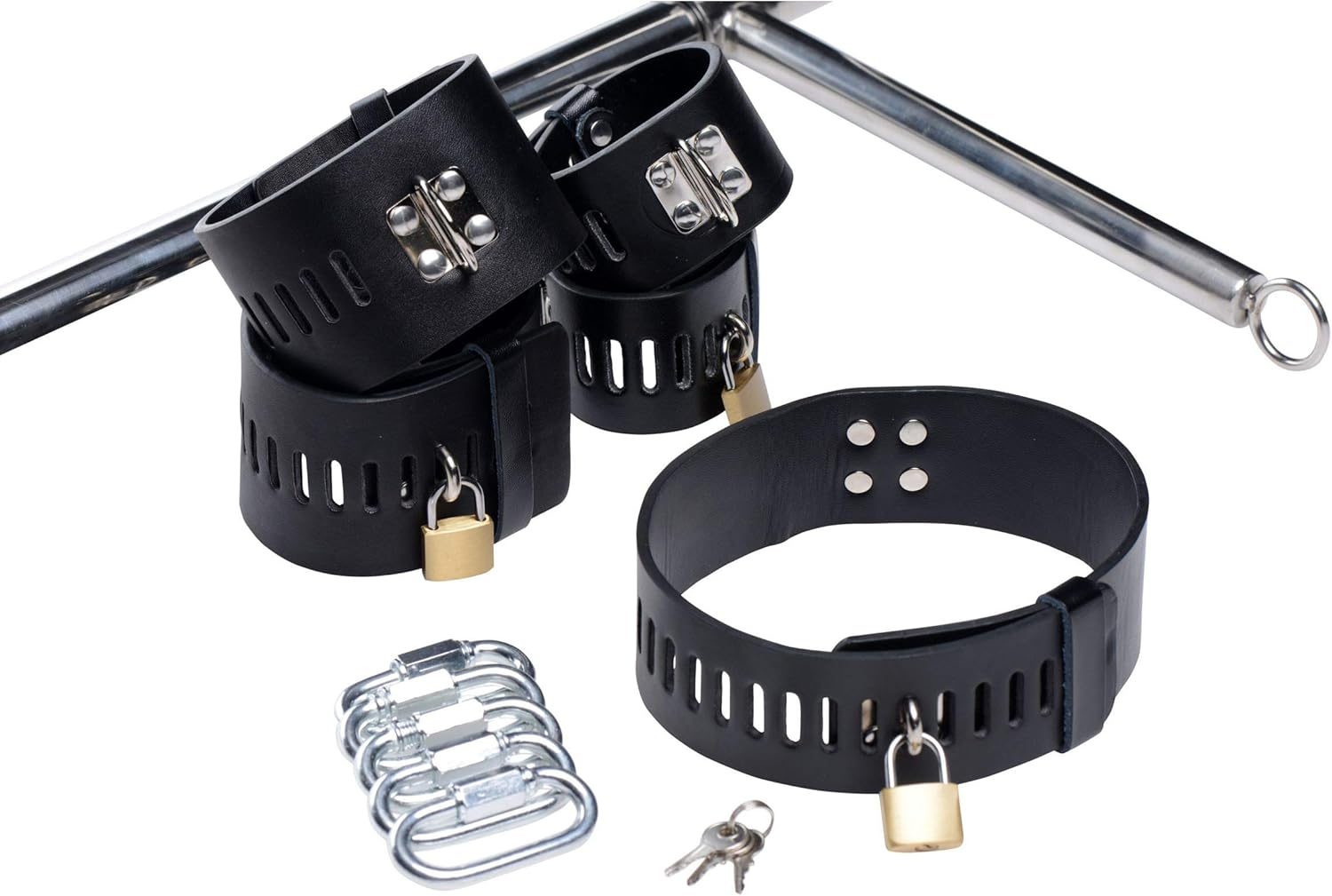 Master Series Stuck and Stuffed Stockade with Dildo image number 1