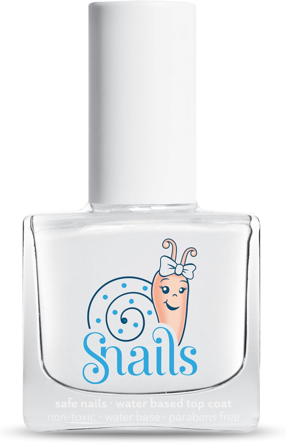 Snails 510507 Children'S Nail Polish, Top Coat, Natural, Water-Based, Washable, Harmless, Vegan
