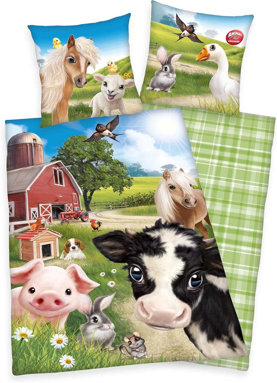 Herding Farm World Bed Linen 135 X 200 Cm 100% Cotton image number 1