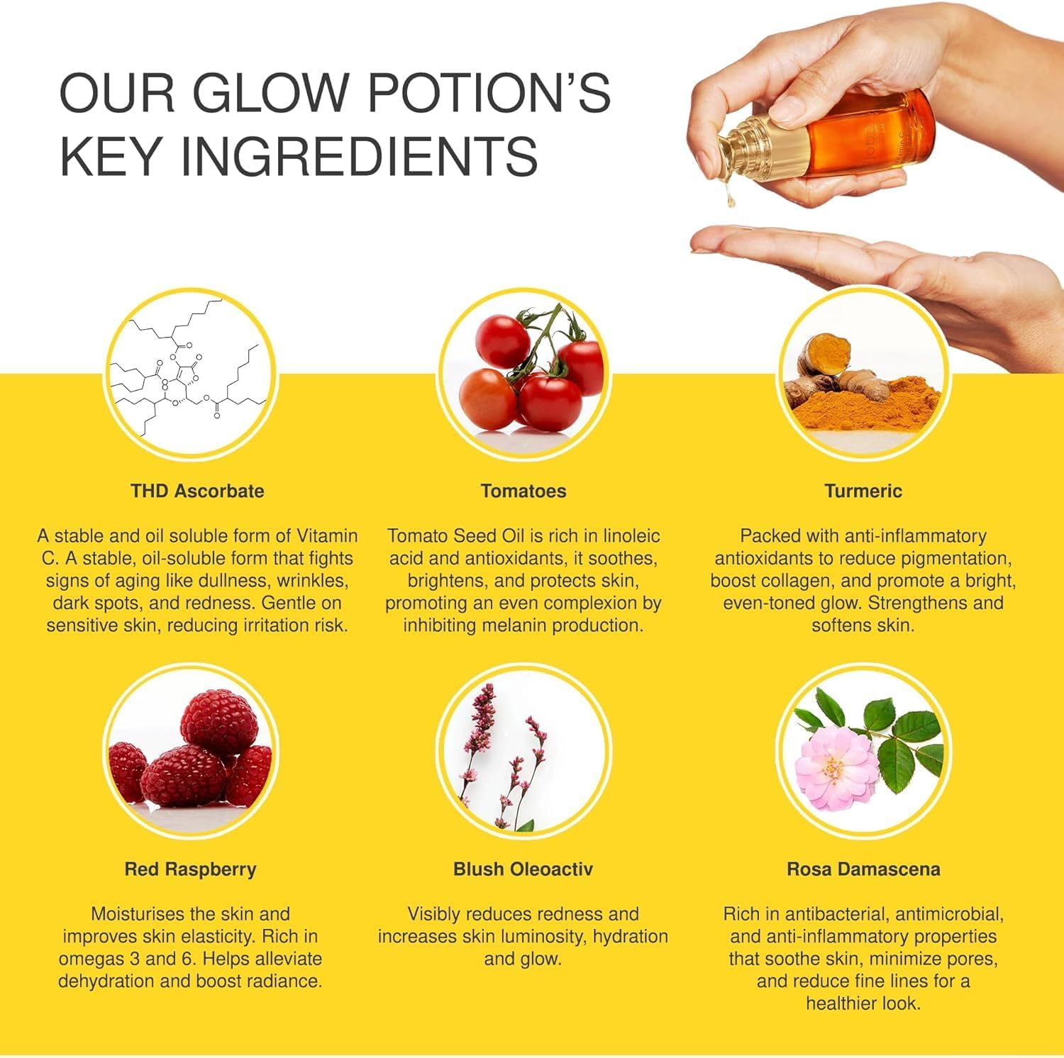 Jojoba Vitamin C Facial Oil 30Ml for Radiance Even Tone & Smooth Texture image number 3