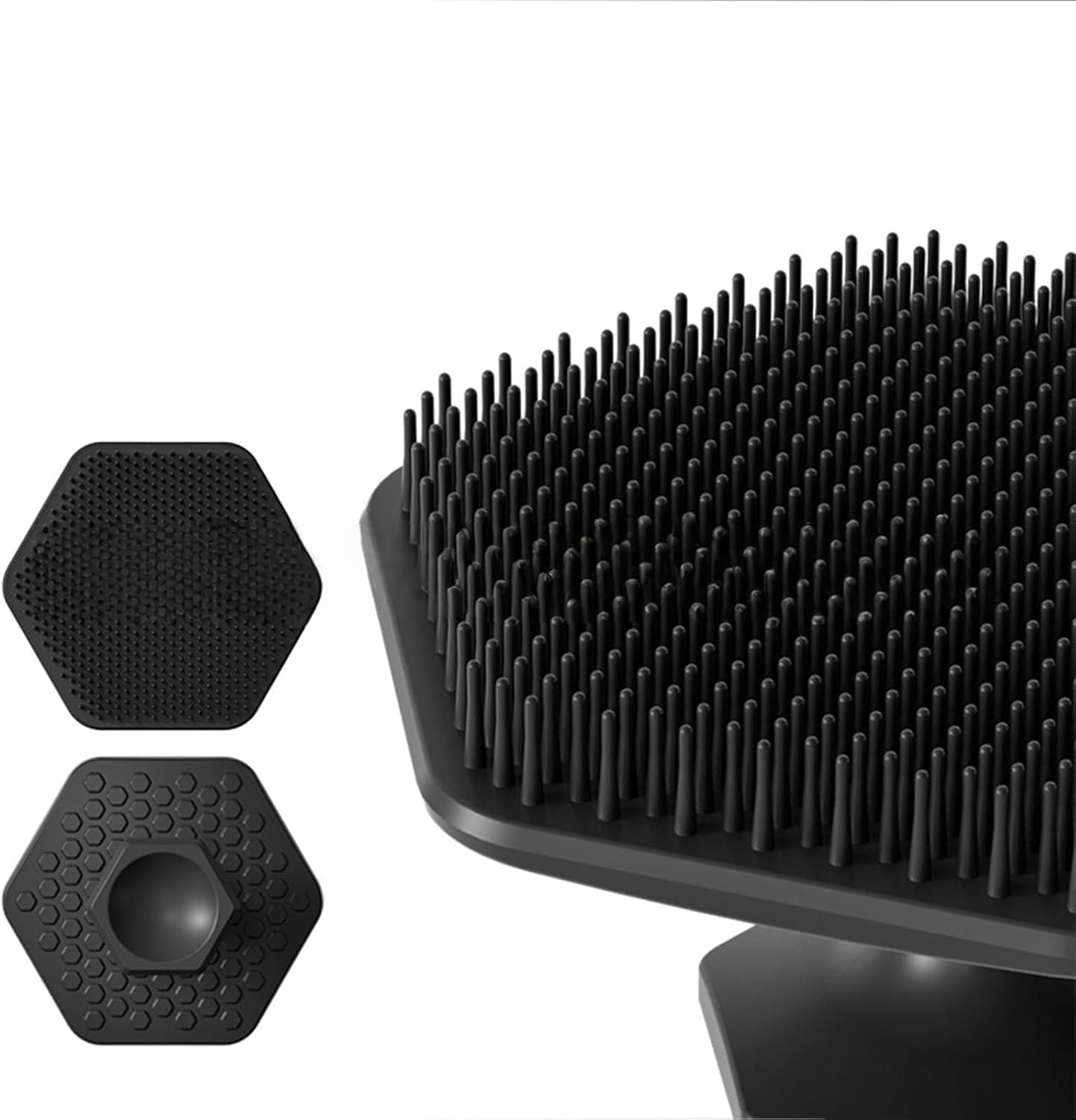 Face Scrubber，Silicone Face Scrubber & Massager, Gentle Exfoliating Facial Cleansing Brush for Men and Women, Hygienic Soft-Touch Skin Care Tool for Daily Face Wash image number 4