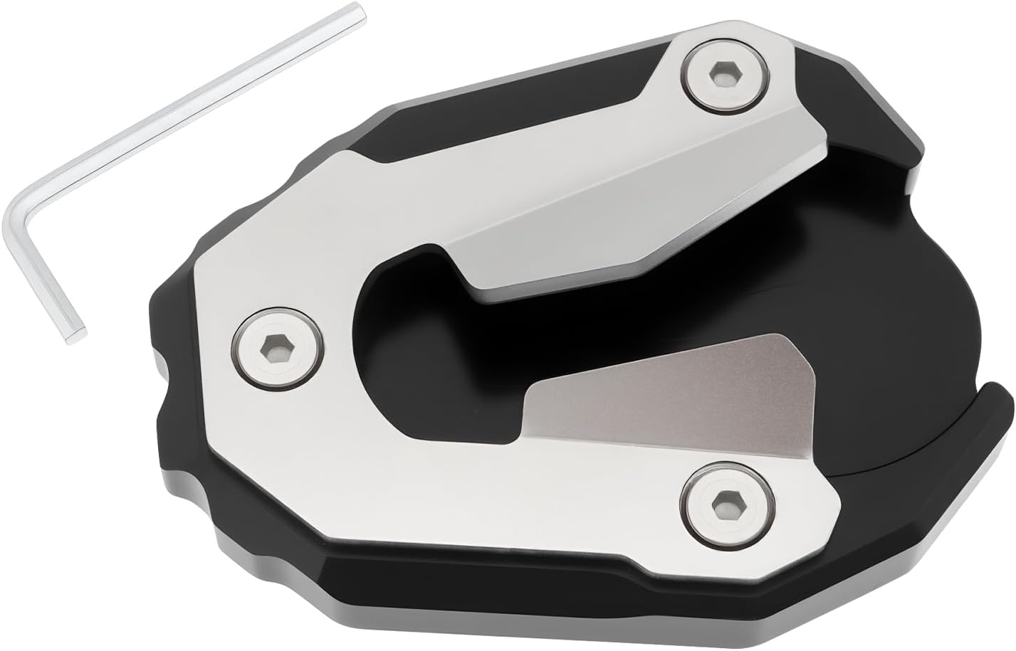 Ecsing Side Stand Enlarge Foot Plate Pad Compatible with Triumph Tiger 900 Rally Pro 2021-2025 image number 2