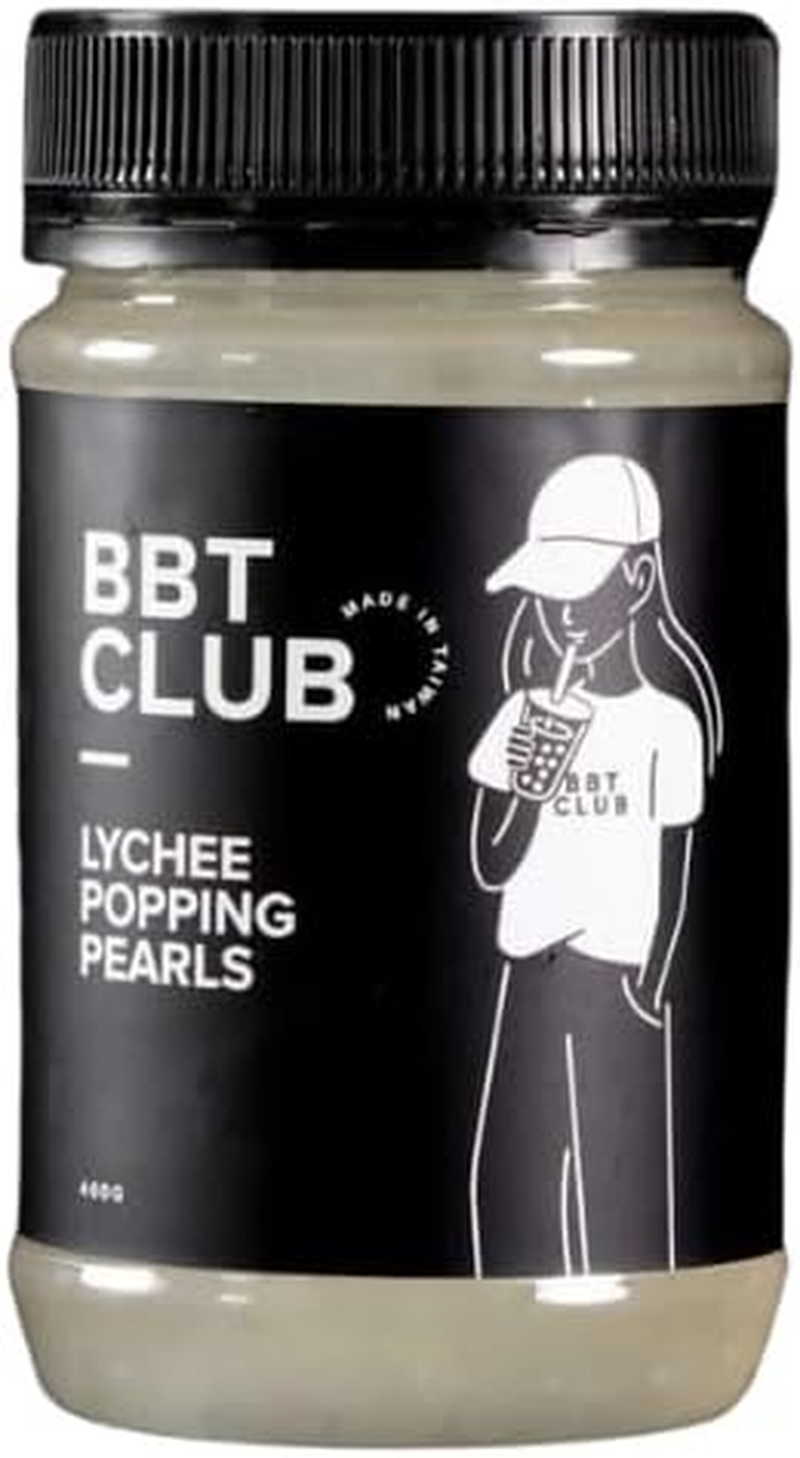 Lychee Popping Pearls - Bursting with Flavor for Irresistible Bubble Tea Creations