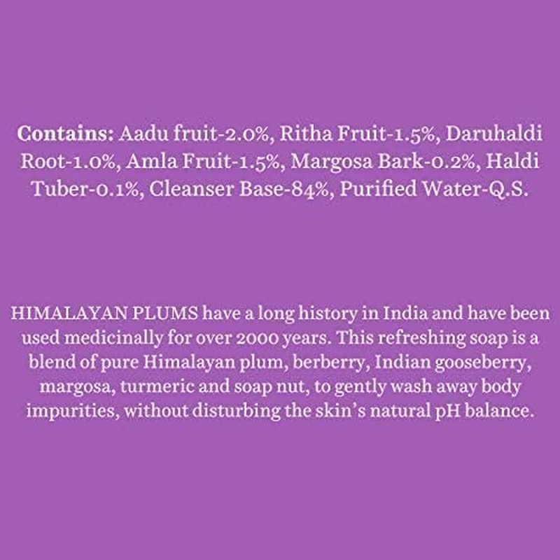 EACH COMBO PACK CONTAINS- 6 BIOTIQUE BIO HIMALAYAN PLUM SOAP REVITALIZING BODY SOAP (150GM) image number 4