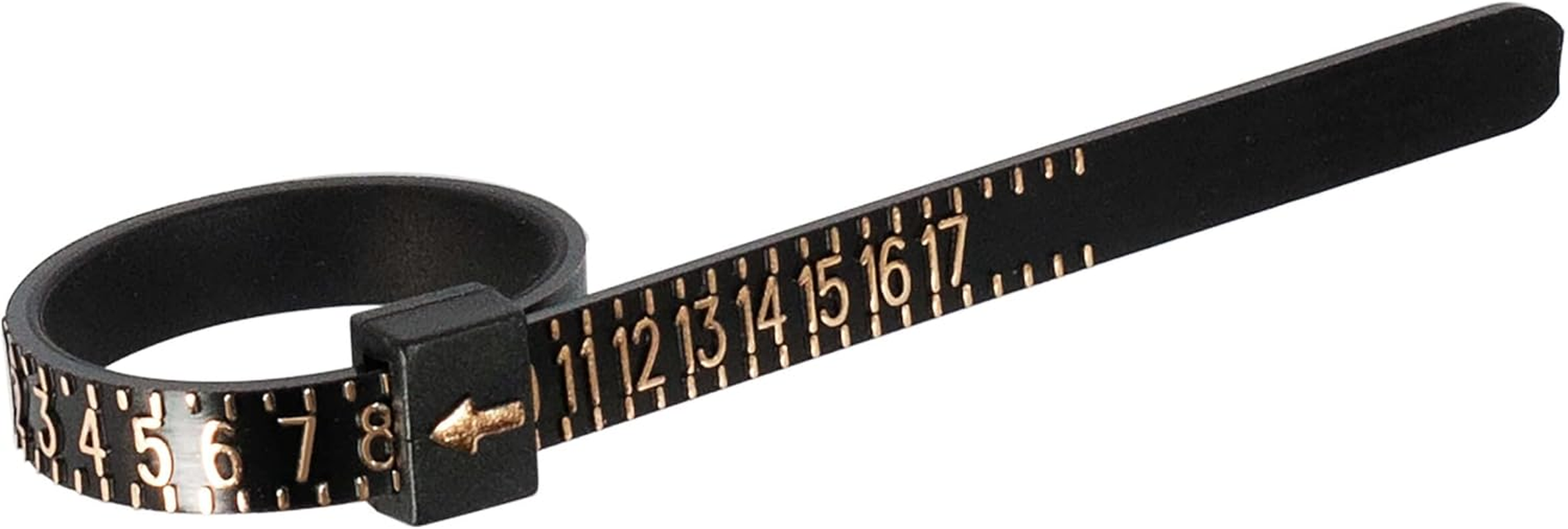 Ring Sizer Measuring Kit &ndash; 1-Pack Jewelry Sizing Tool, Supports Ring Sizes from 1 to 17 image number 1