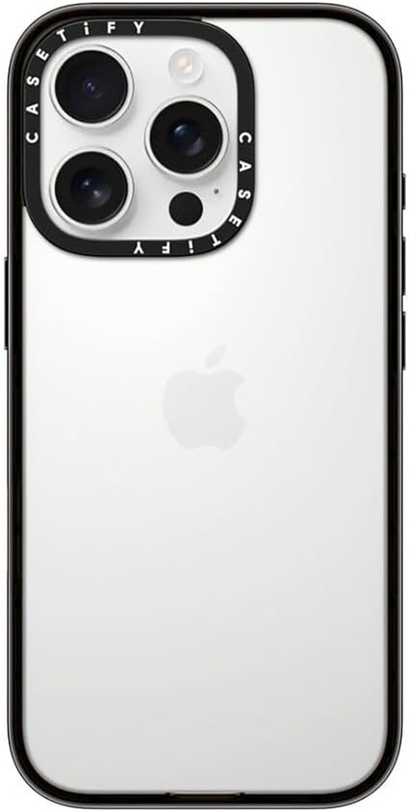 Casetify Compact Iphone 16 Pro Max Case [Lightweight / 4 Ft. 2X Military Grade Drop Protection/Slim] - Clear Black