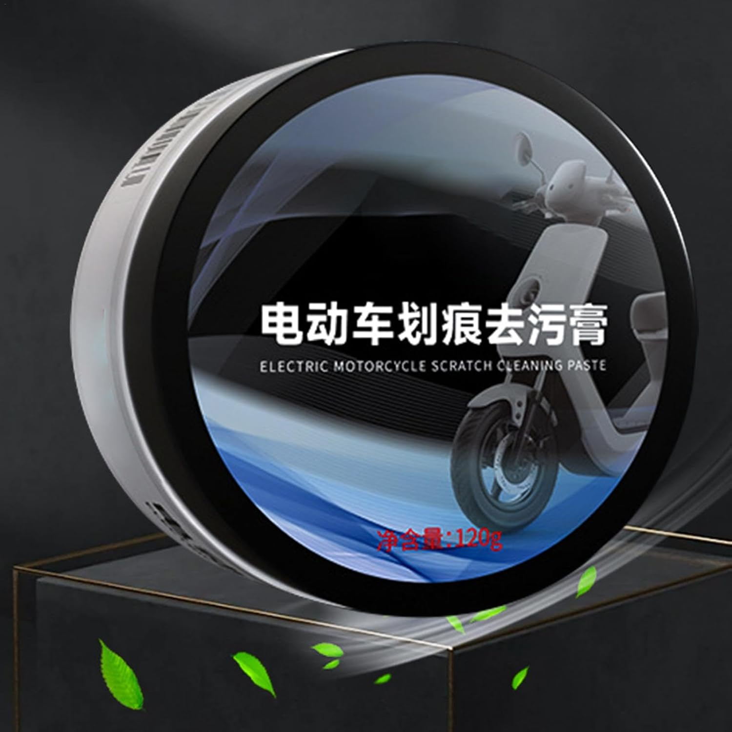 Motorcycle Paint Repair Paste - 120G Paint Scratch Repair Removal Paste,Efficient Decontamination Scratch Repair Wax for Scooters, Electric Vehicles, Motorcycles image number 1