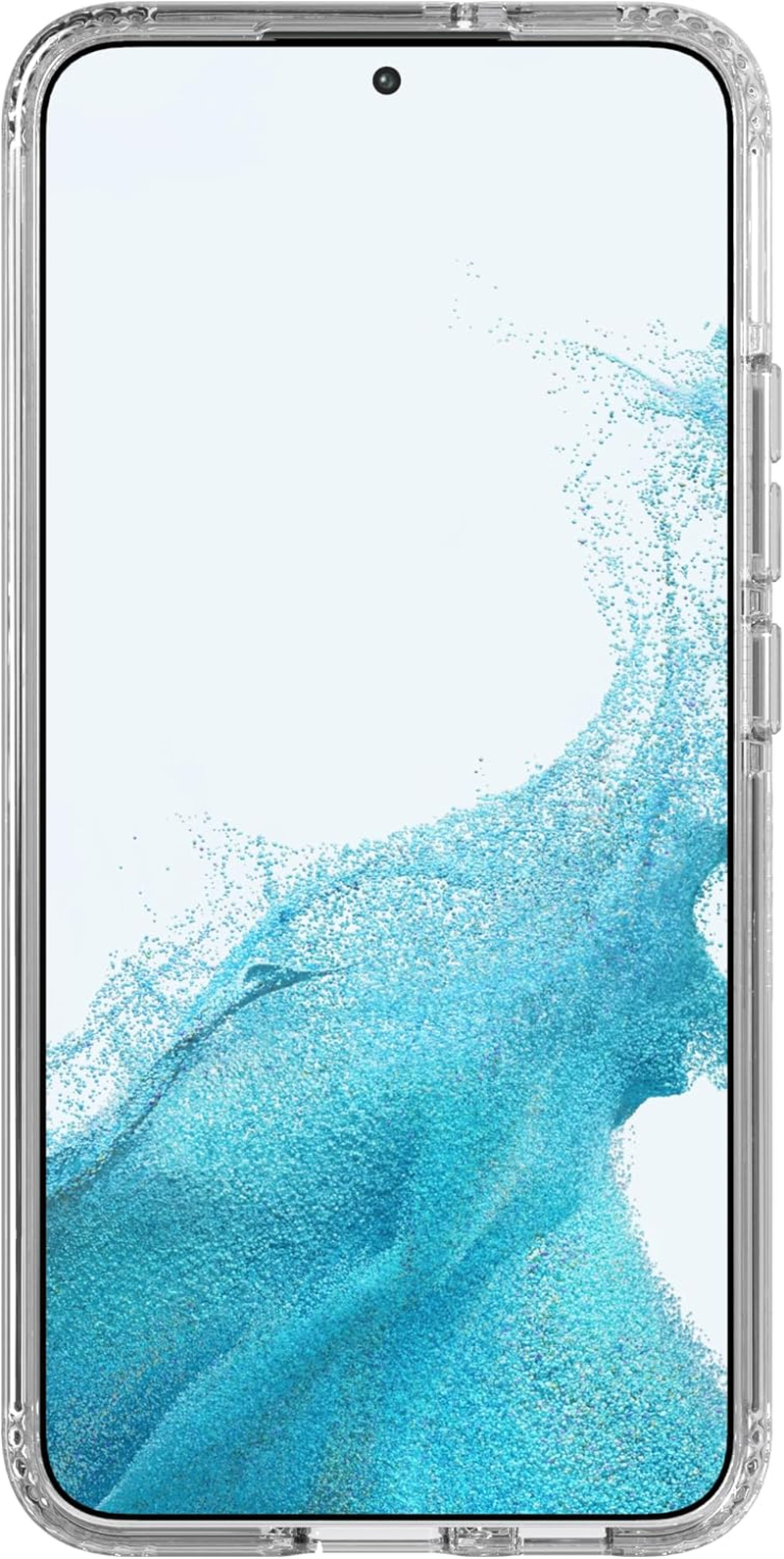 Tech21 Evo Clear for Samsung Galaxy S22 plus &ndash; Clear and Protective Phone Case with 12Ft Multi-Drop Protection, Scratch-Resistant Shockproof image number 1