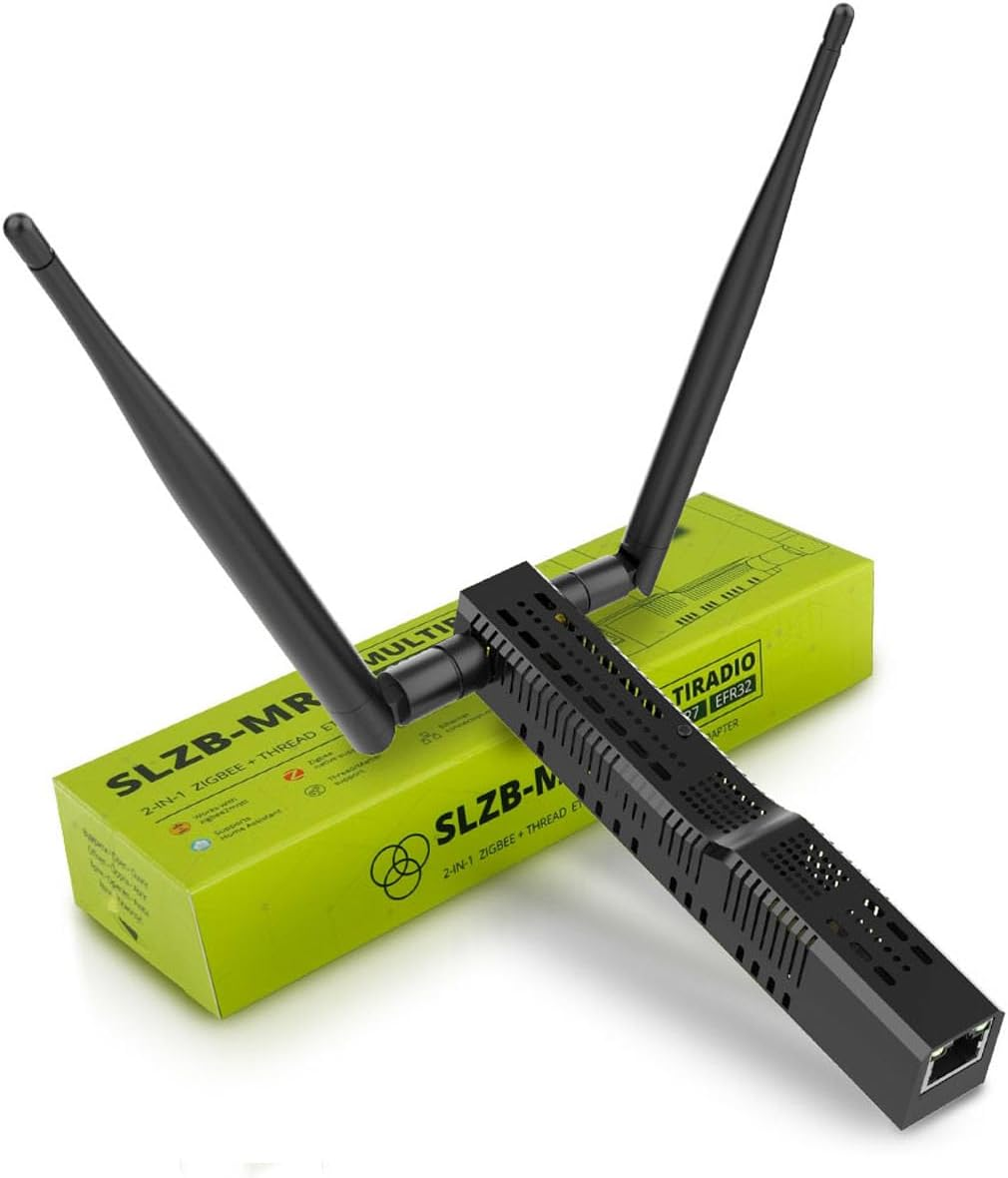 SMLIGHT SLZB-MR1 Zigbee 3.0 to Ethernet, USB and Wifi Gateway Coordinator with Poe, Universal Gateway for Home Assistant/Zigbee2Mqtt/Zha, Zigbee 3.0 Wireless USB Adapter image number 6