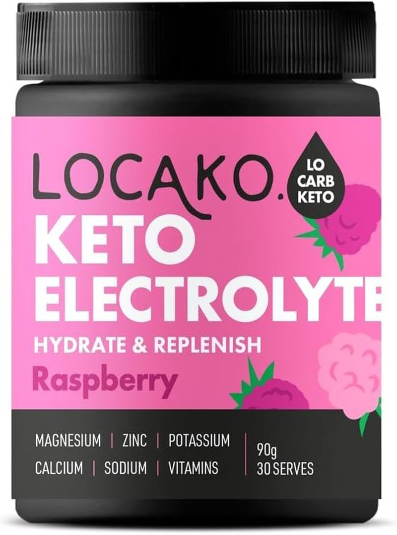 Locako Keto Electrolytes Raspberry 90G image number 2