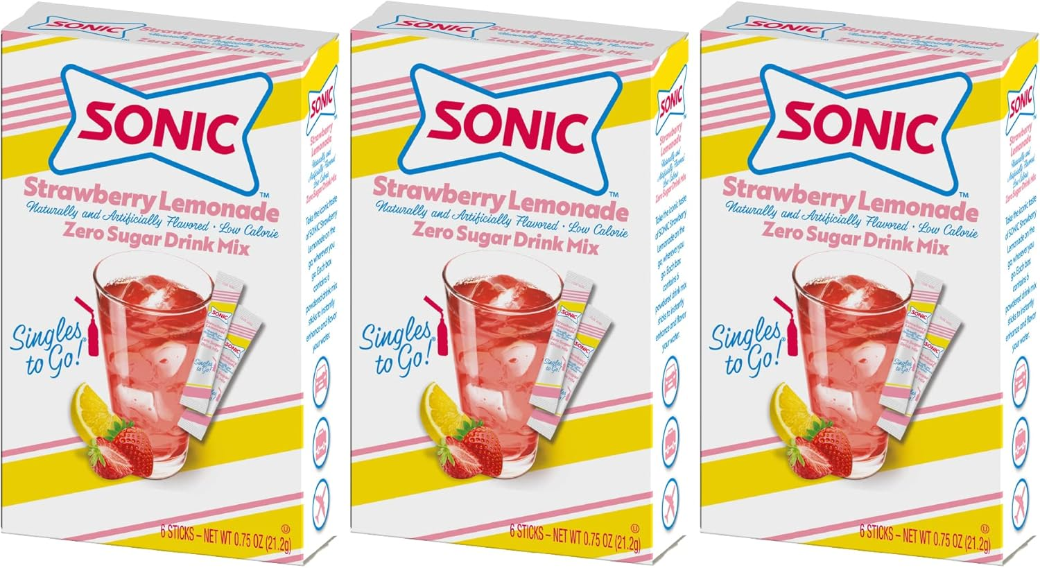 Sonic Singles to Go Variety Pack (Variety Pack - 6 Count)
