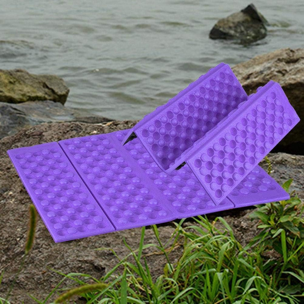 QOOWFEANIG Mini Waterproof Folding Mat Foam Sitting Pad, 2Pc Lightweight Camping Seat Cushion for Hiking Backpacking, Portable Outdoor Foldable Sit Pad, Non-Slip Foam Mat for Picnic image number 3