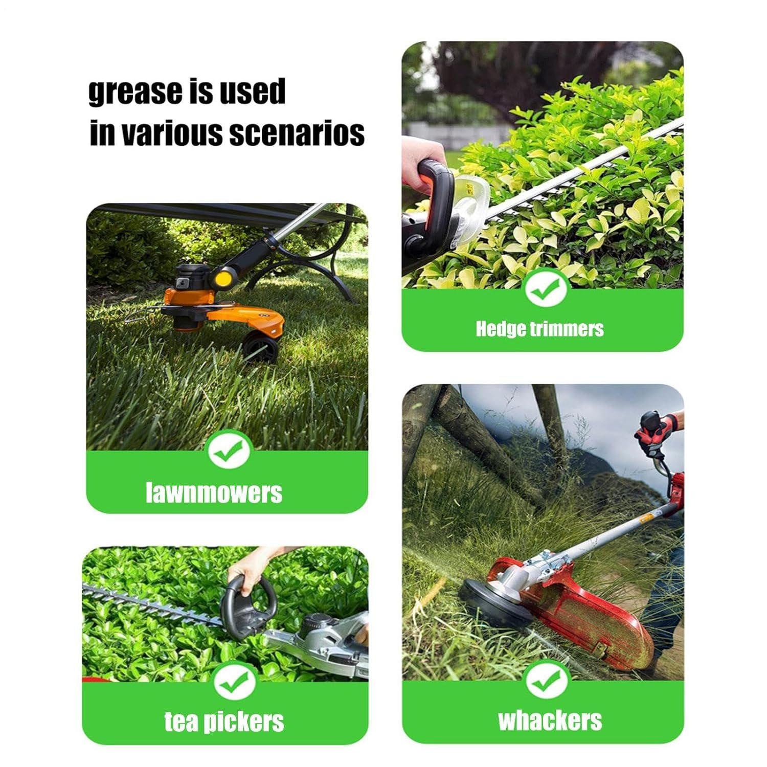 Gear Lubrication Grease - Mechanical Grease Paste, Lubricant Tube | Refueling for Electric Motors, Blades, Lawn Tools, Rotary Machines, Threaded Parts, Maintenance Accessories