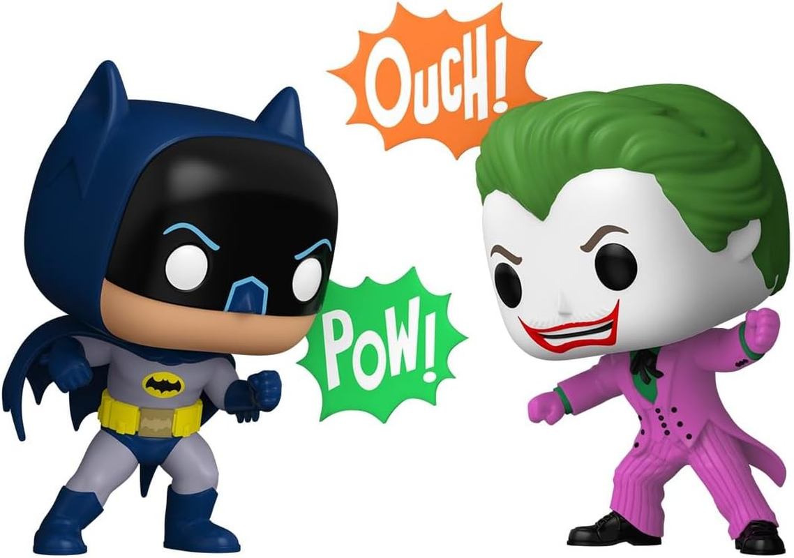 Funko Pop! Batman: 85Th Anniversary - Batman and Joker (1966) US Exclusive Vinyl Figures (Pack of 2) image number 2