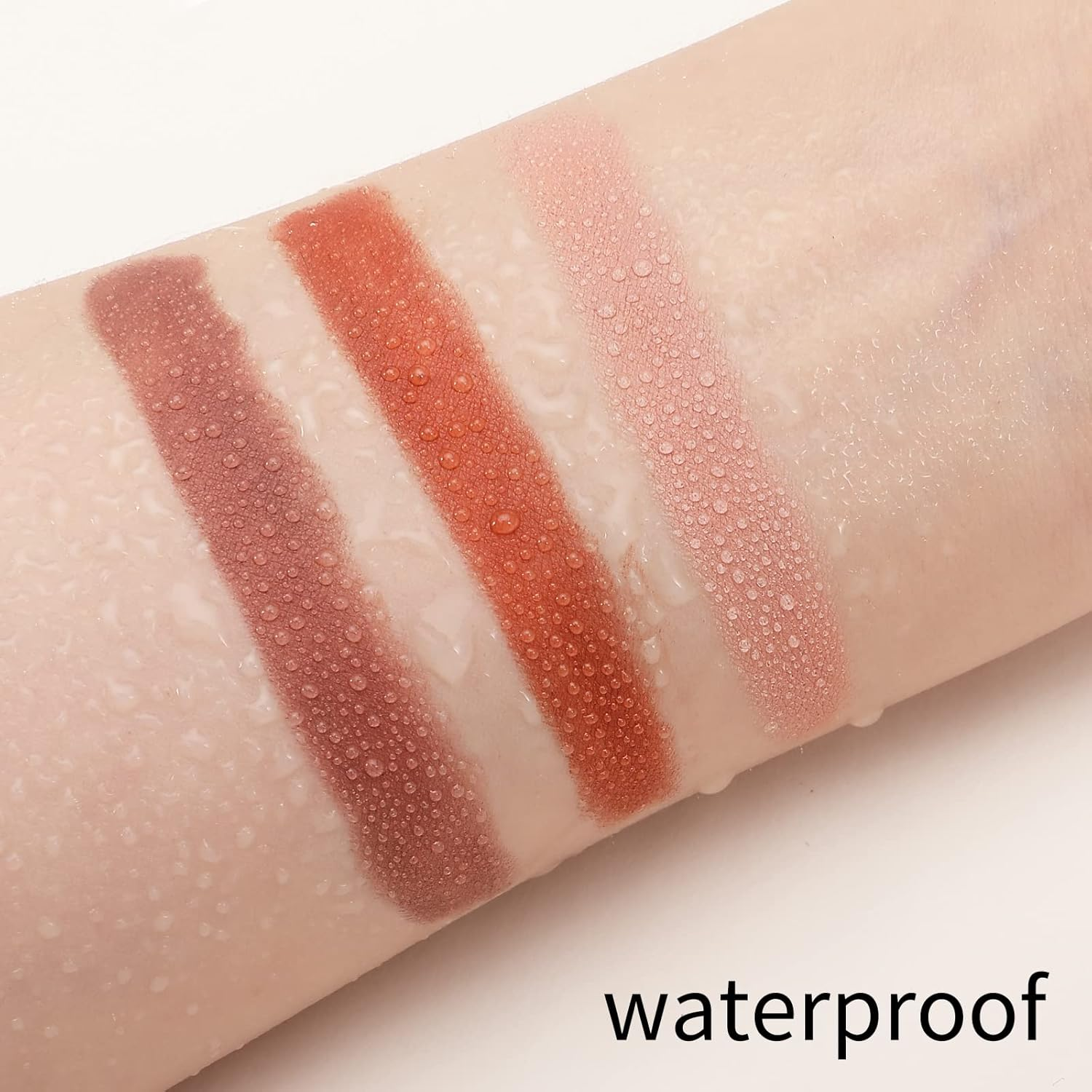 Boobeen Matte Eyeshadow Stick, Waterproof Eye Shadow Pencil Creamy, Long Lasting Eyeshadow Makeup, Rich Color for Dimensional Eye Makeup - 01 image number 4