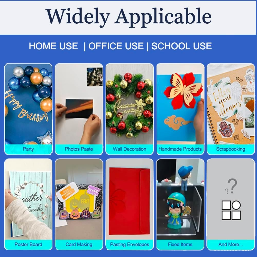 Clear Removable Gel Glue Putty for Museum Action Figures, 0.31X 0.51 Sticky Dots Clear Double Sided Removable,Sticky Tack for Wall Hanging,Wax Mounting Putty (100 PCS) image number 4