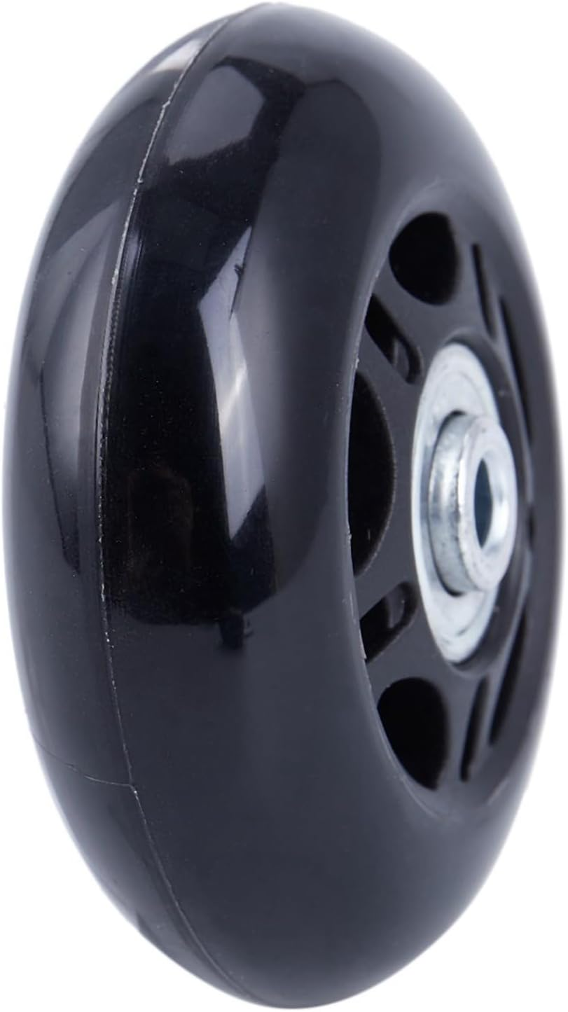 4 Set Luggage Suitcase Replacement Wheels Axles and Wrench Repair Set OD 68Mm