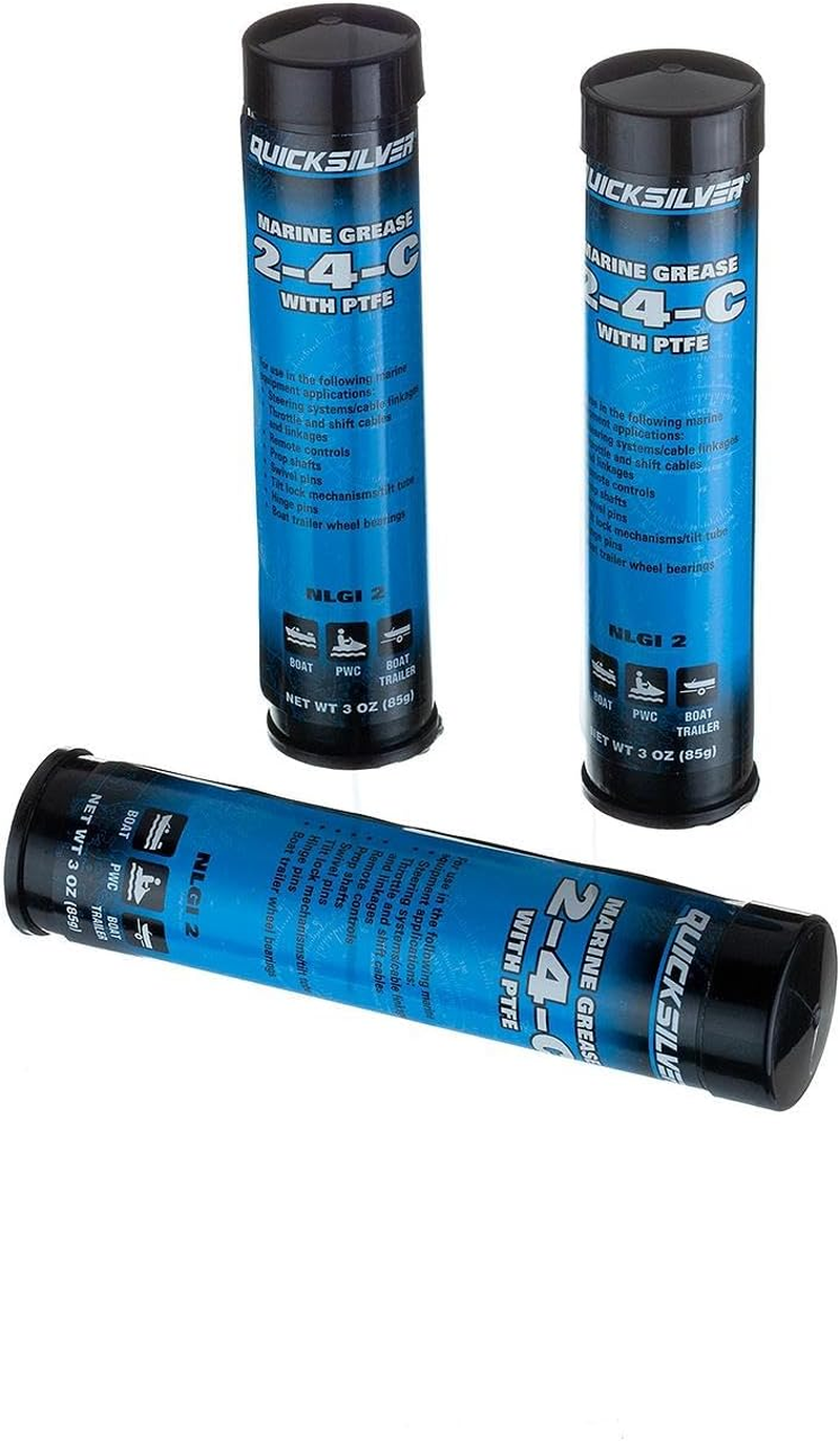 Quicksilver 802861Q1 2-4-C Marine Grease/Lubricant with PTFE 89 Ml image number 3