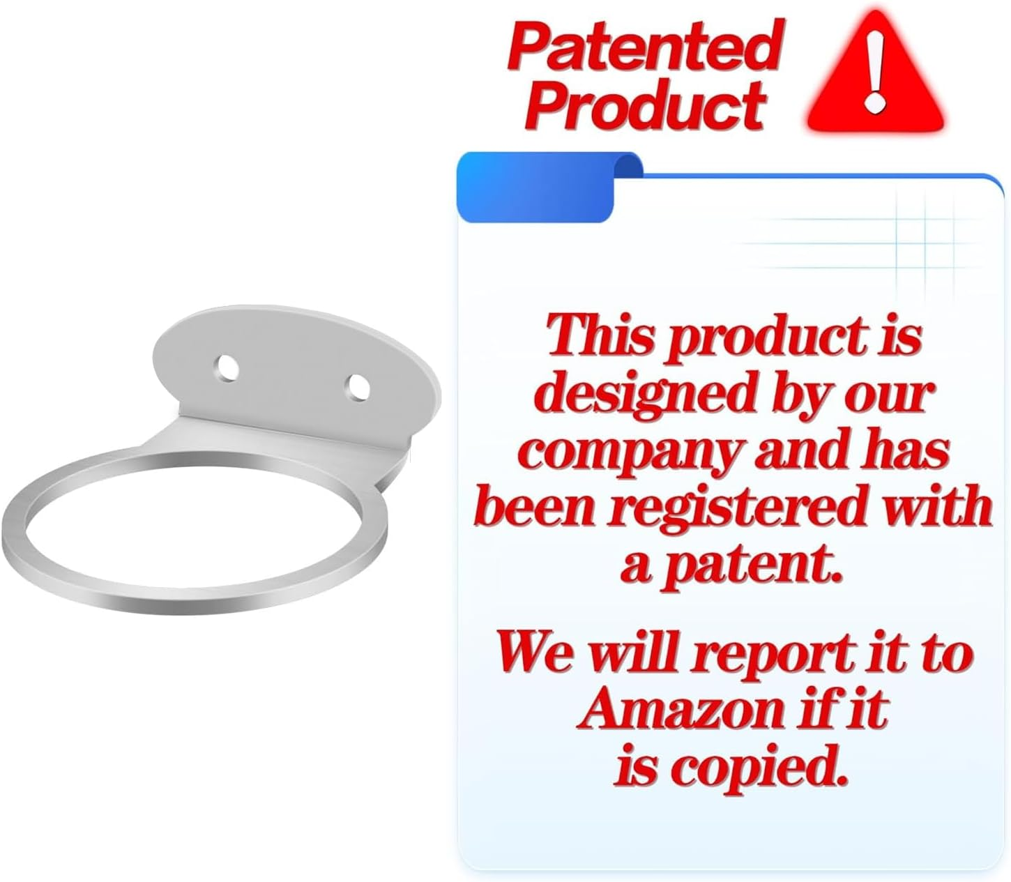 Rain Gauge Outdoor, 7" Large Capacity Rain Gauge Replacement Tube with Stainless Steel Mounting Rack Holder, Clear Numbers, Rain Gauges Outdoors Best Rated for Garden Lawn Yard Fence Patio Farm image number 6