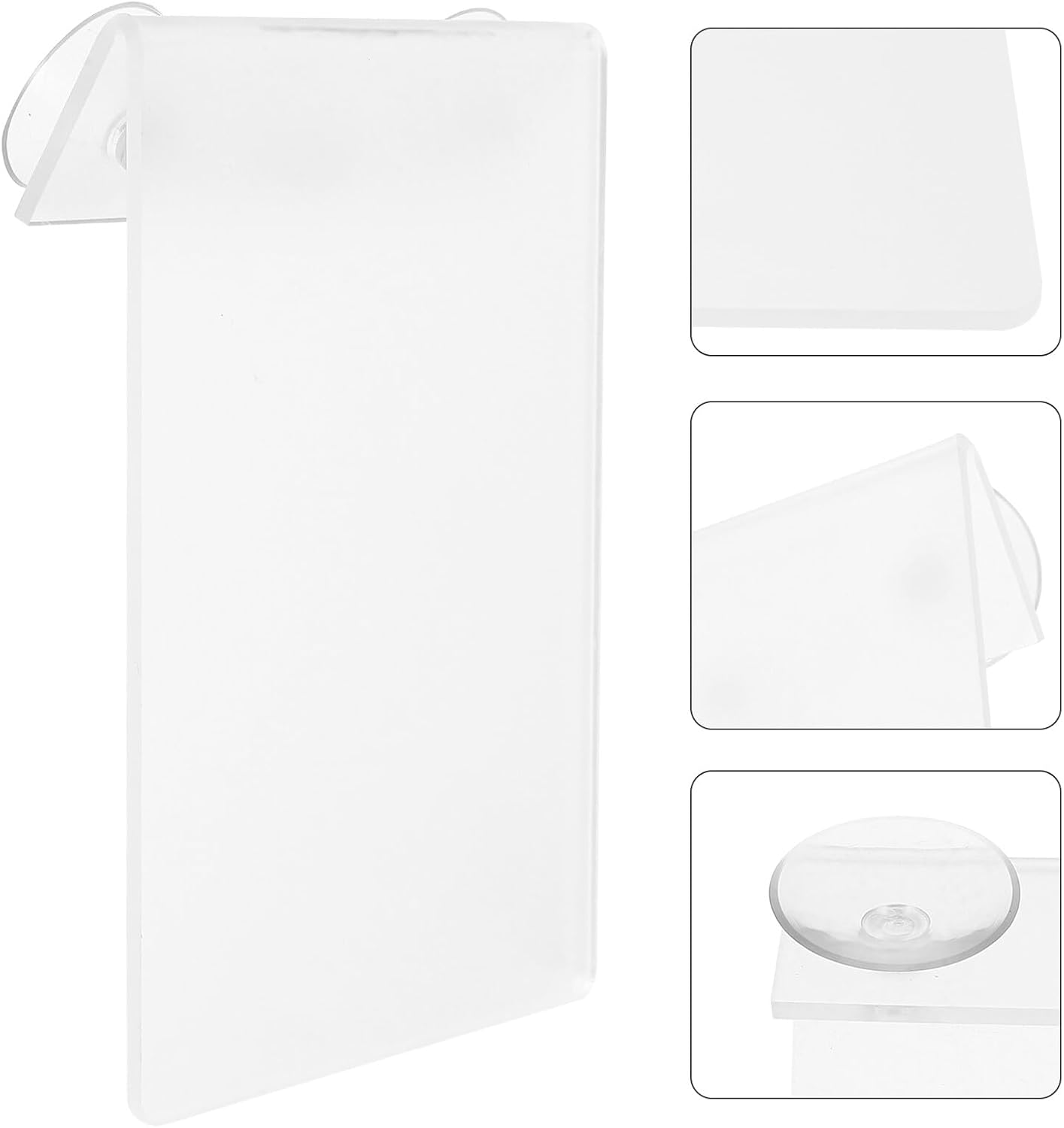 BELLIFFY Fish Breeding Plate with Suction Cups for Fish Tank Nursery Removable Spawning Surface and Shrimp Acrylic Hatchery Incubator for Aquatic Pets image number 4