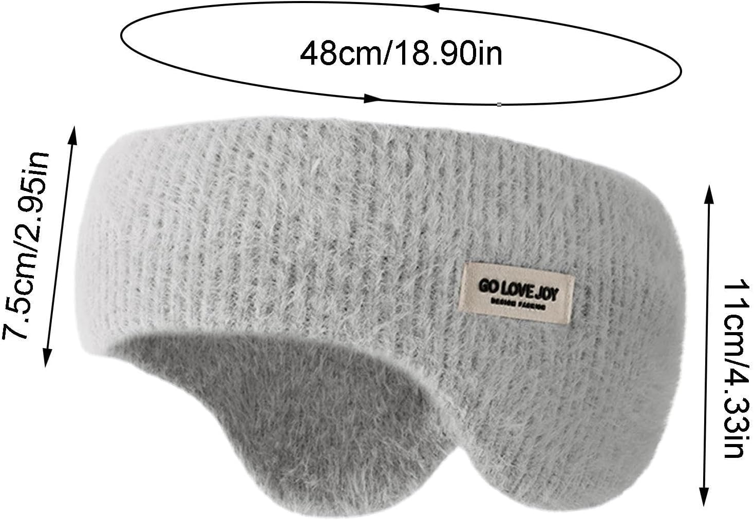 Soundproof Earmuffs for Sleeping, Noise Cancelling Ear Muffs, Noise Cancelling Sleep Headband, Ear Muffss for Sleeping, Winter Warm Soundproof Earmuffs, Portable Ears Muffs for Working, Napping image number 6