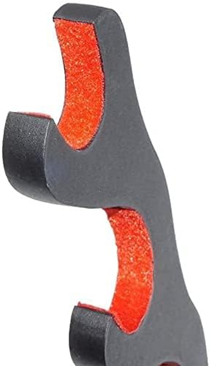 Rhosword Velvet Padded Katana Stand, Wooden Sword Holder, Black, 14.6 Inch