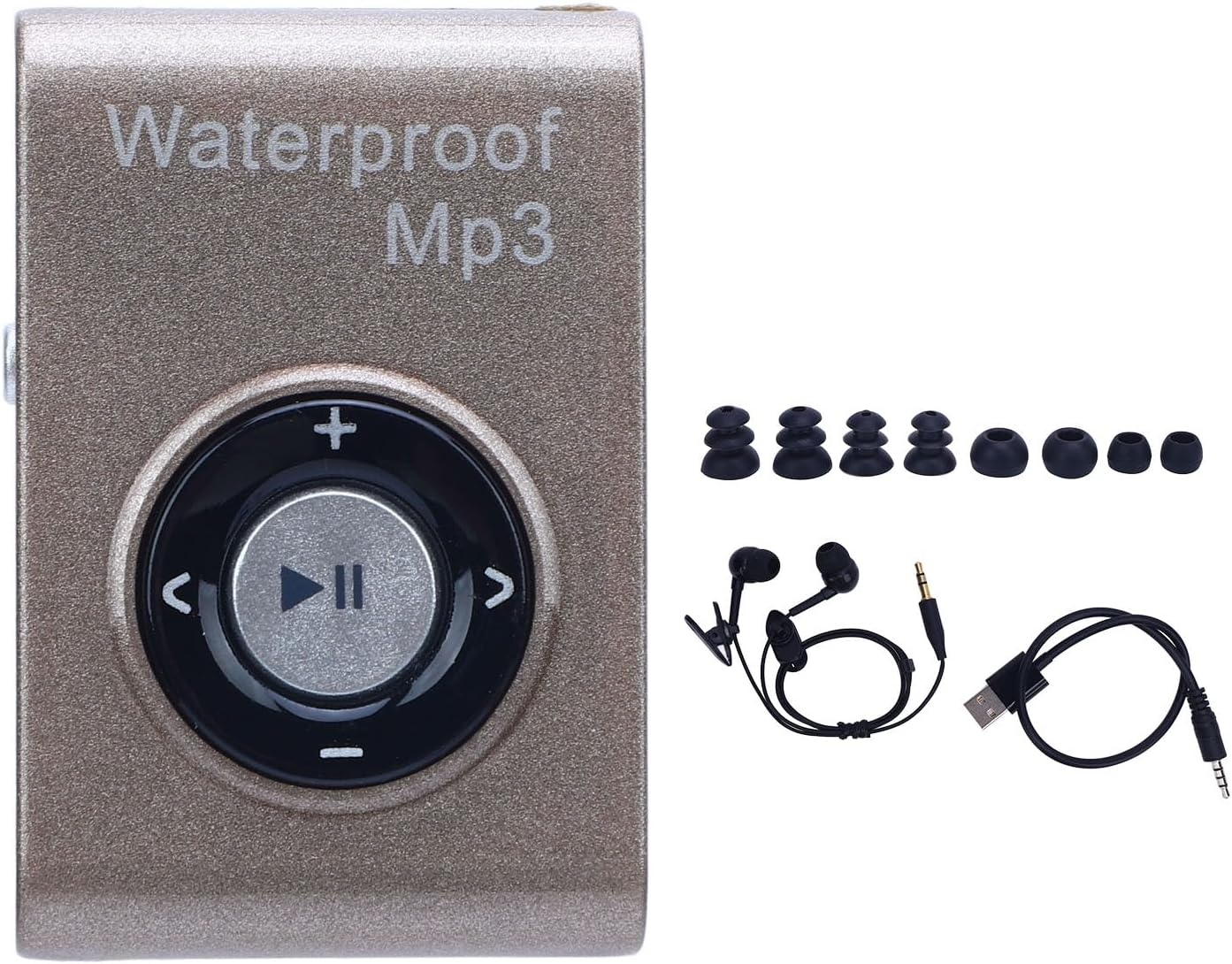 XUMIUZIY IPX8 Water Proof MP3 Player, Underwater Swimming Music Player with 8GB Storage and Water Proof Headphone, for Swimming Diving Running Water Sports image number 3