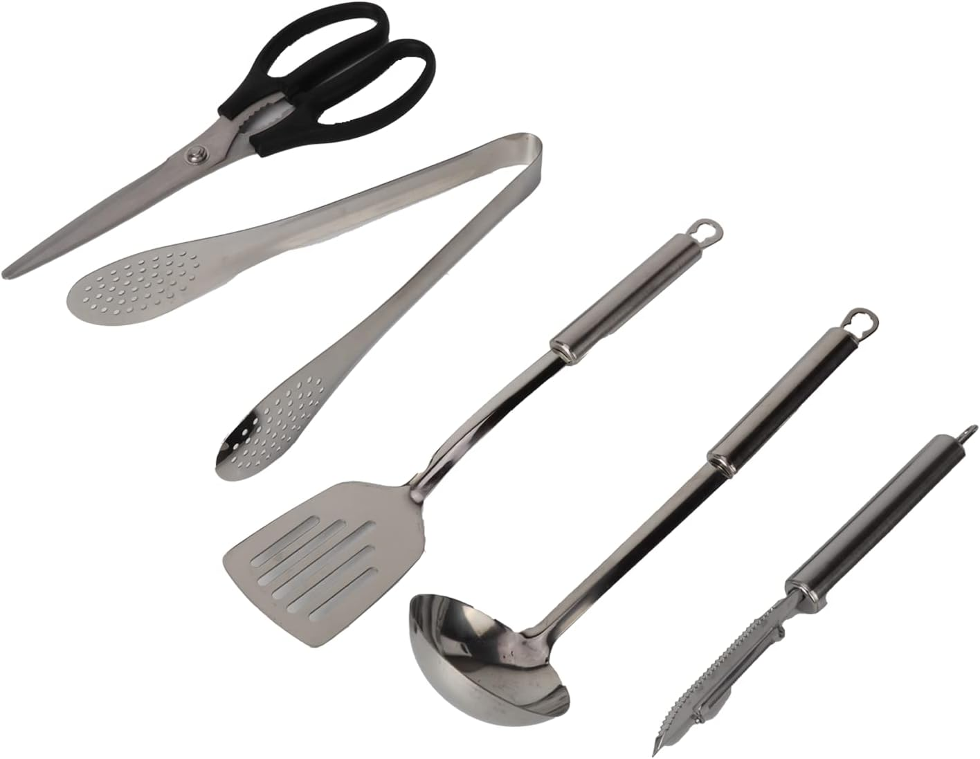 Lehom Camping Kitchen Utensil Set,Camp Cookware Utensils Organizer Travel Kit,8 Piece Camping Kitchen, RV Cookware Kit, Travel Grill Set,Portable Camp Kitchen Utensil Set image number 6