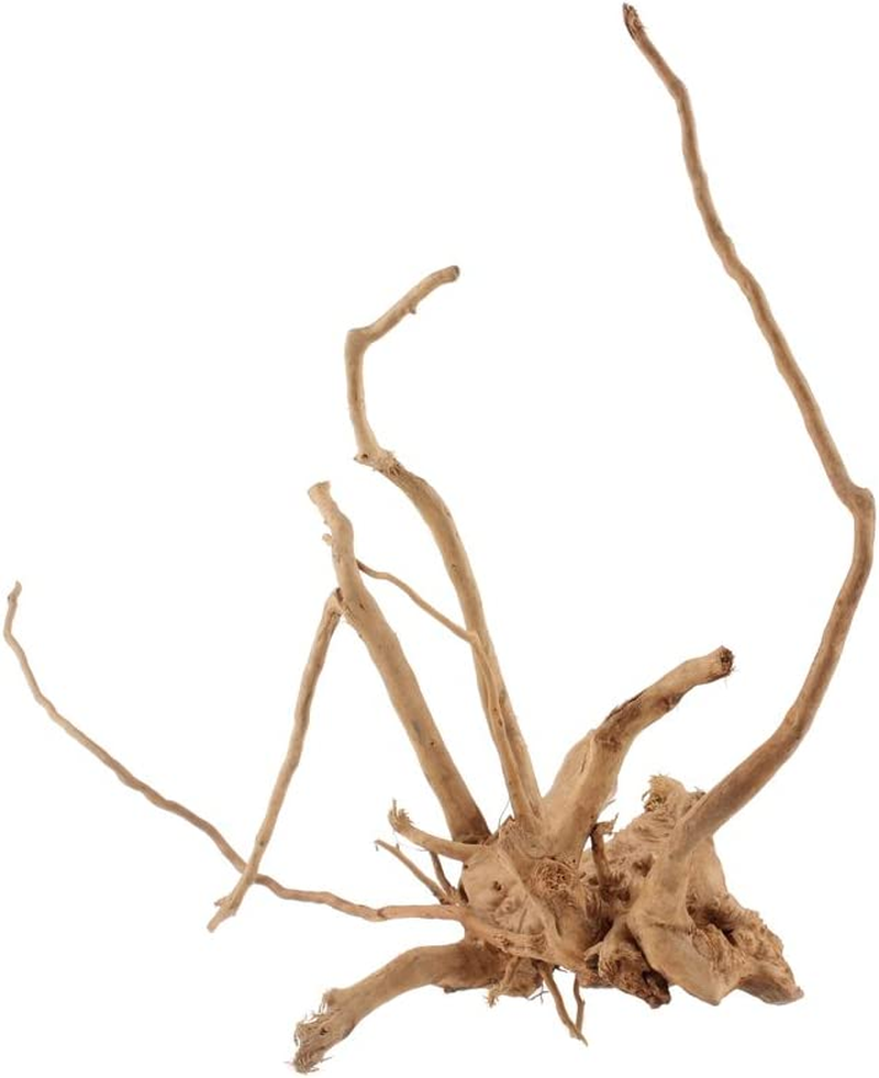 Emours Natural Aquarium Driftwood Tropical Fish Plant Habitat Decor Vary Sizes, 2 Pcs Set (Medium) image number 3