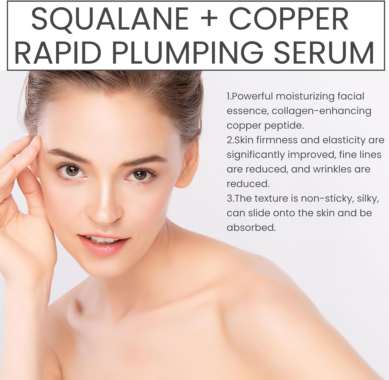 MEFESE Squalane Copper Peptide Volumizing Serum 50Ml image number 6