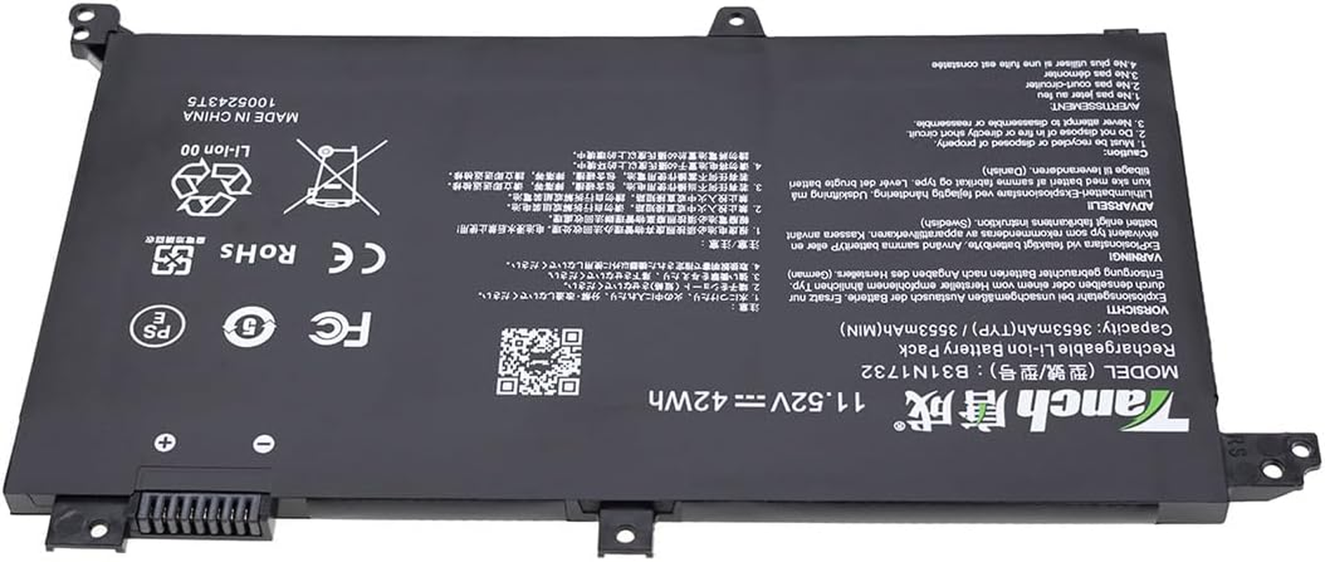 B31N1732 Laptop Battery Replacement for ASUS A571G K571GT X571G X571GT-BQ274T Vivobook S14 S430F S430FN-EB168T 11.52V 3653Mah 42Wh image number 2