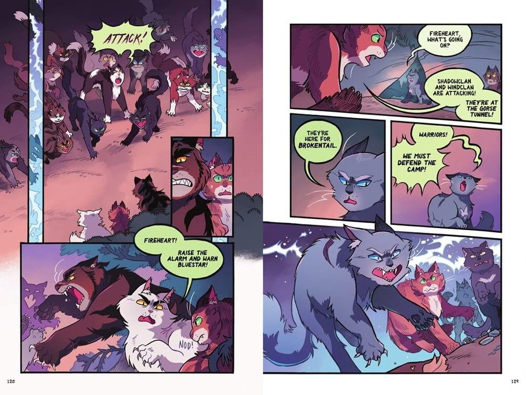 Warriors the Prophecies Begin #2 Graphic Novel