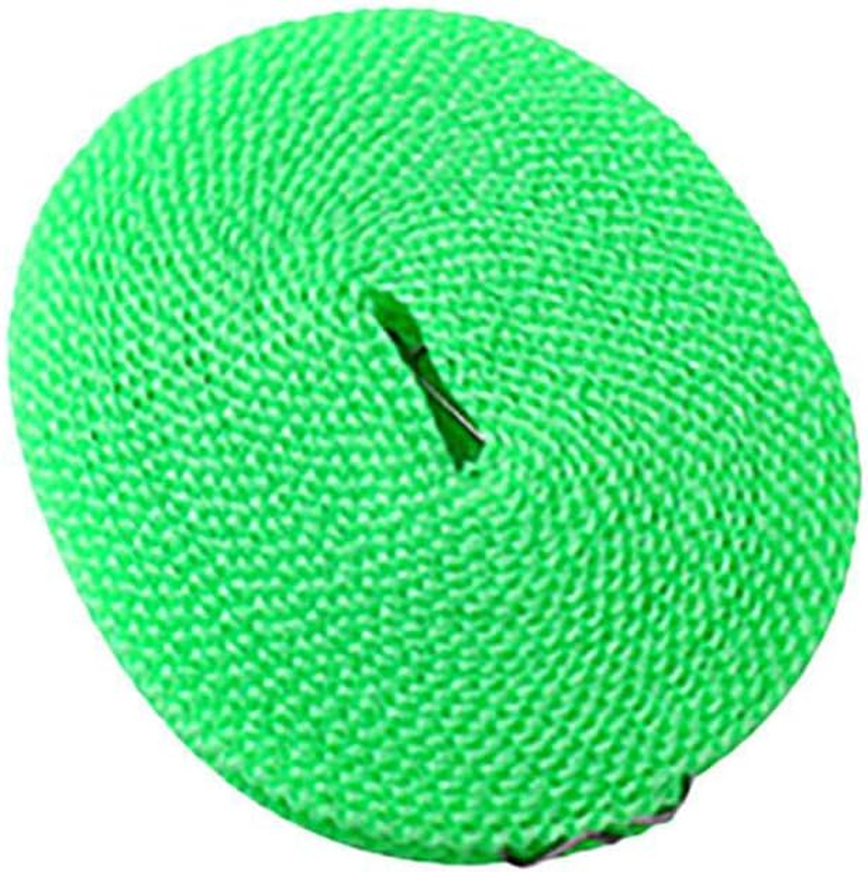 1Pcs 5 Metres Non-Slip Clothes Line Windproof Hanging Fence Line Type Clothes Line for Travel Home to Laundry - Blue