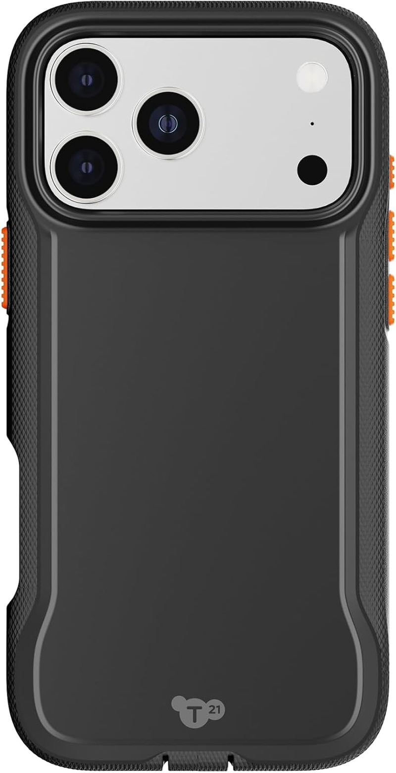 Tech21 Evopro Magsafe Case Apple Iphone 17 Air, Wireless Charging, Magsafe Compatible, Scratch-Resistant Shockproof Protective Cover Case - Clear/Black