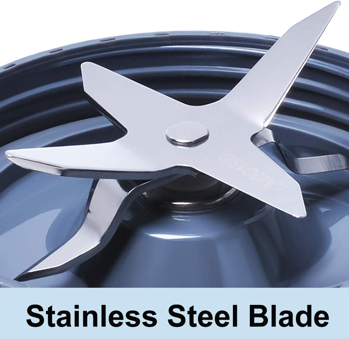 Replacement Extractor Blade, Compatible with Nutribullet Prime NB-202 1000W Blender (Black) image number 1