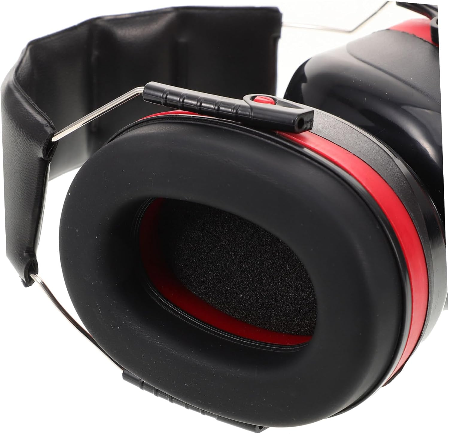 Parliky Drummer Headphone Over-Ear Stereo Headset with Sound Insulation for Loud Environments Construction Site Factory Use Abs and Sponge Materials