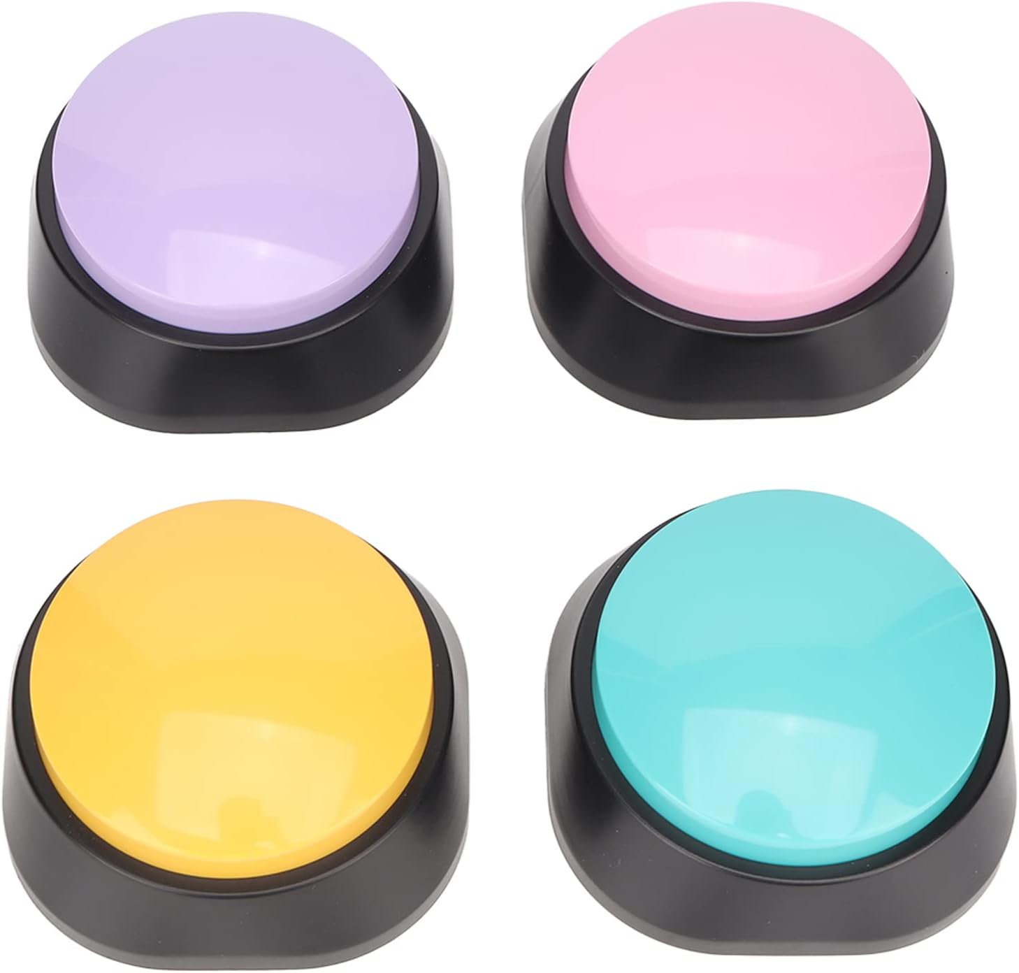 Yunir Dog Keys, 4 Pack 30 Seconds Clear Sound Voice Recording Button for Pet Training for Cat Dog Training Study Office Home image number 6